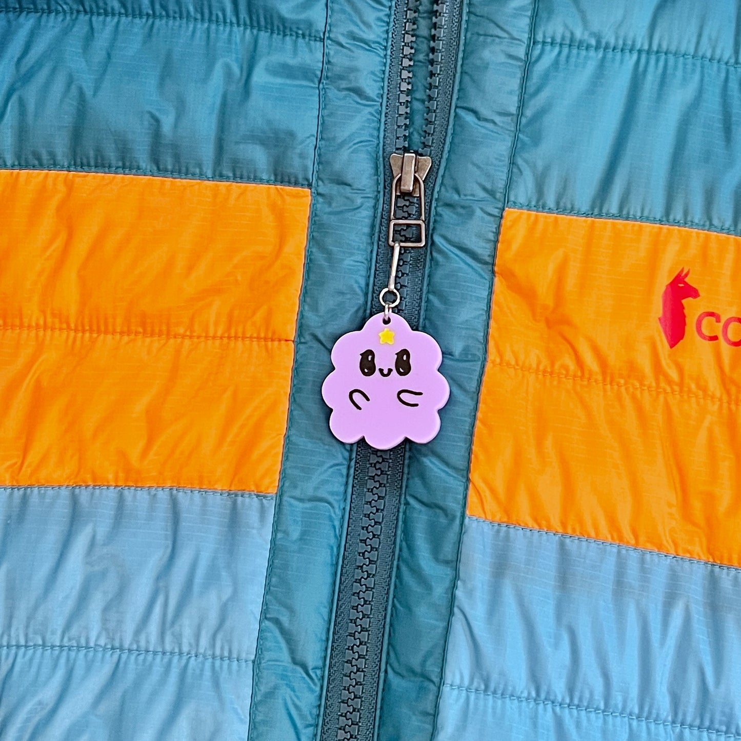 Cutesy Adventure Pals zipper pull or bag charm