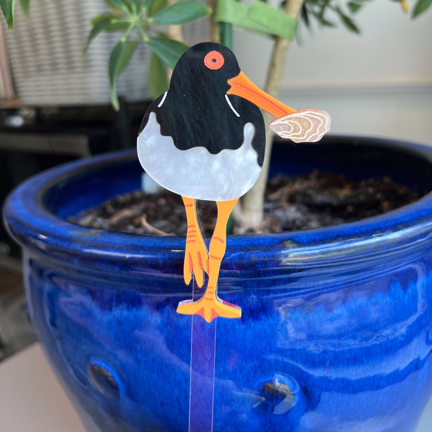Oystercatcher plant stake
