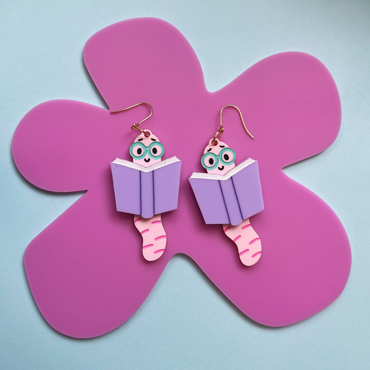 Edworm Booker earrings