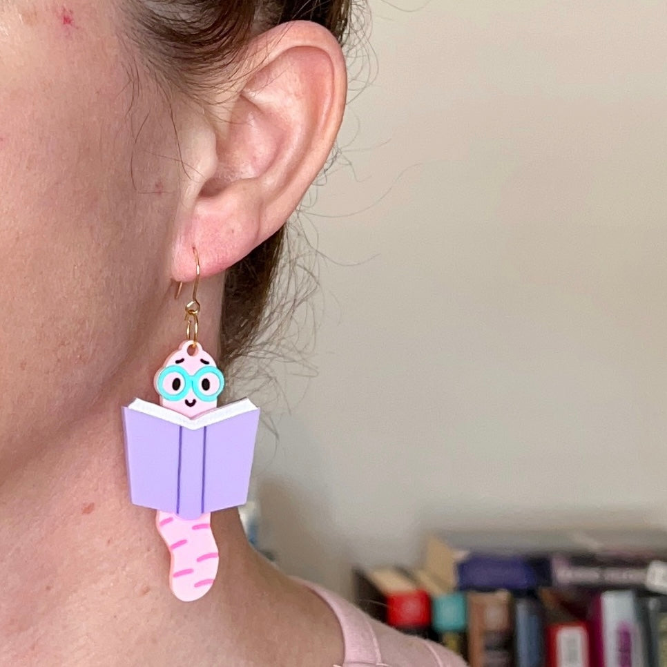 Edworm Booker earrings