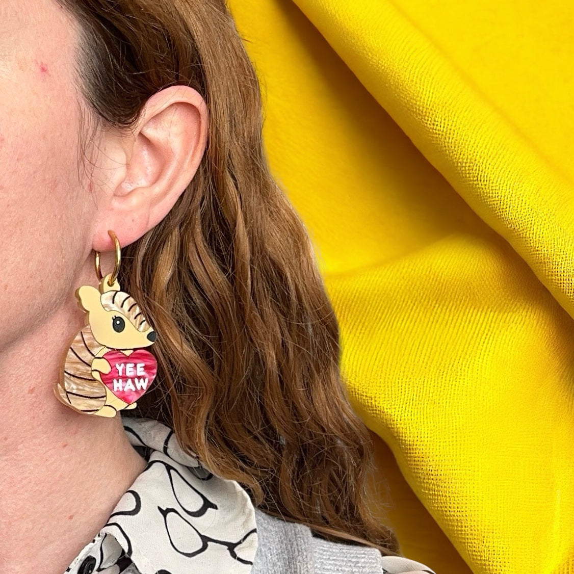 Choose **SIX** Valentine critter earrings