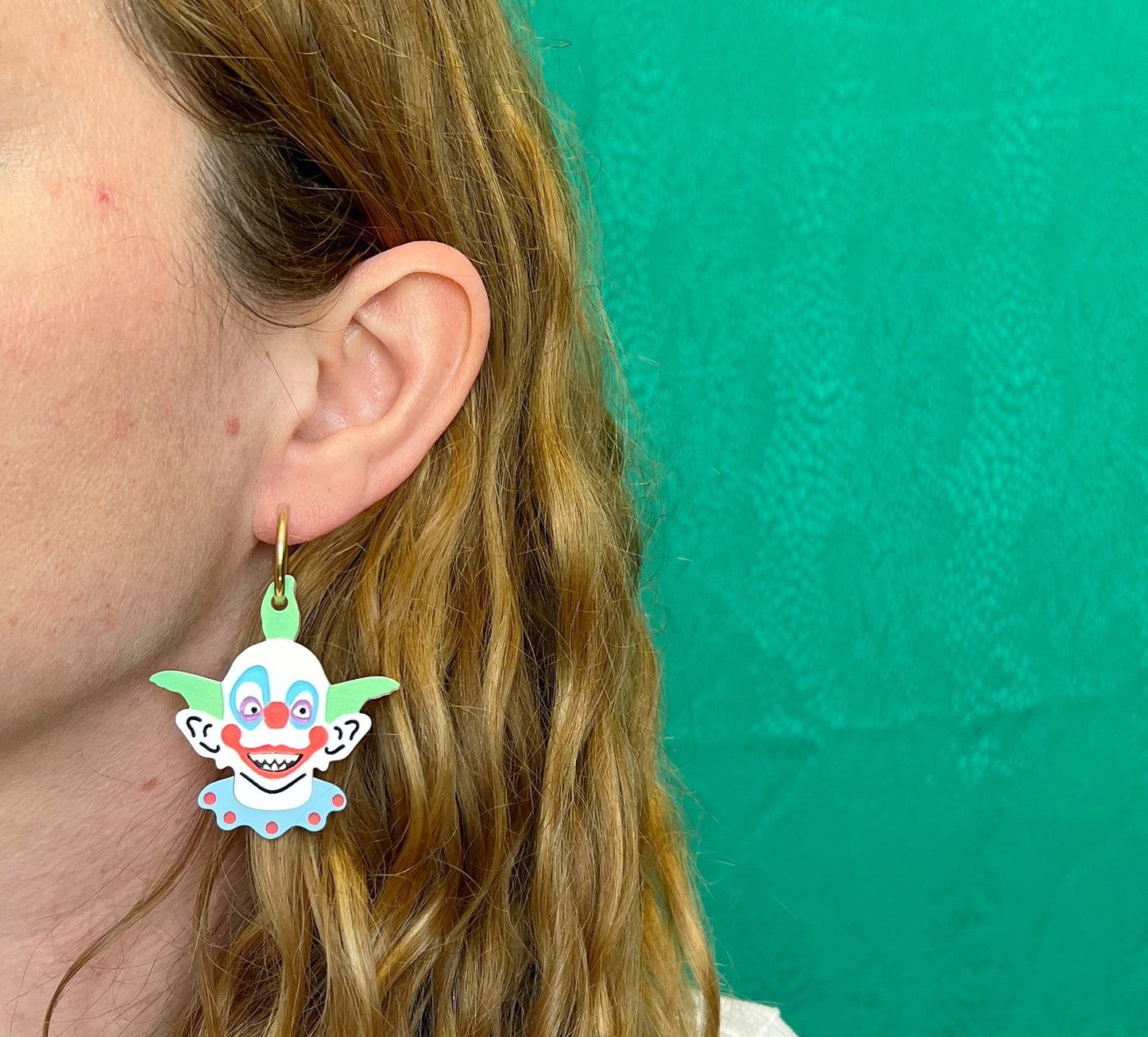 Shorty klown earrings