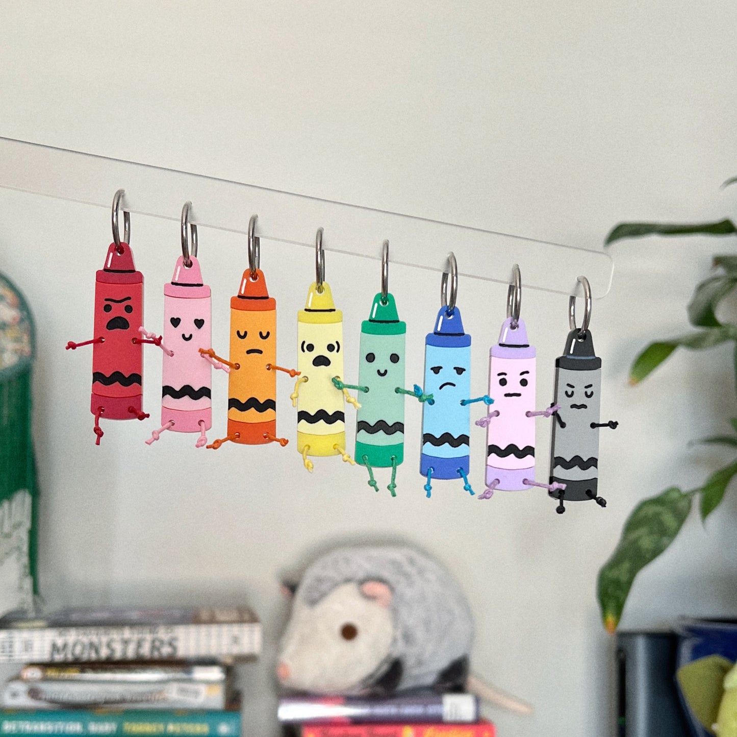 ALL 8 CRAYON EARRINGS