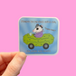 Please be patient with me, I'm from the 1900's opossum sticker