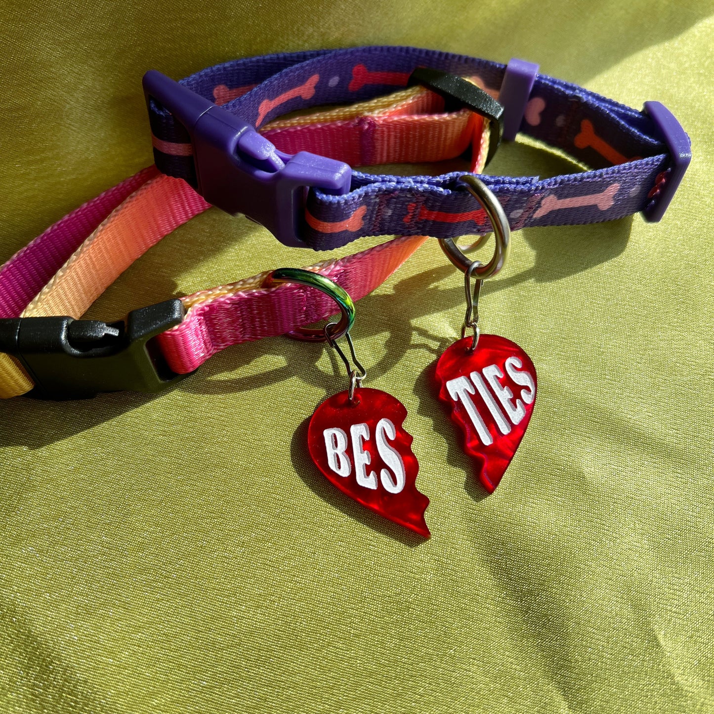 Besties pet tags (comes as a set)