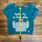 Kermit "same as it ever was" sweatshirt (teal)