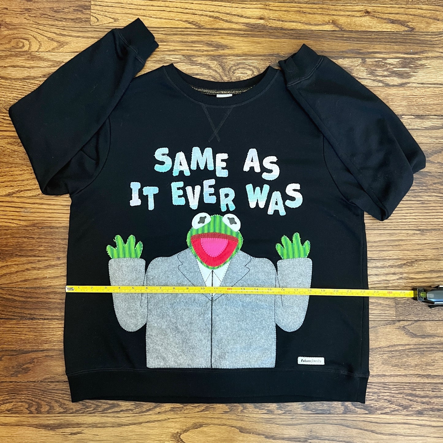 Kermit "same as it ever was" sweatshirt (black)