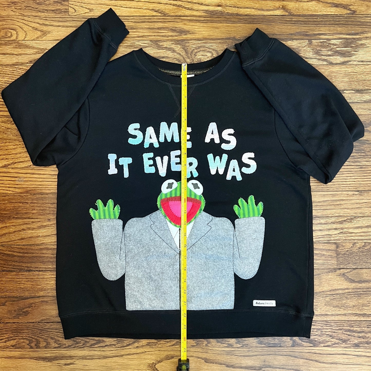Kermit "same as it ever was" sweatshirt (black)