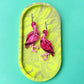Scarlet Ibis earrings