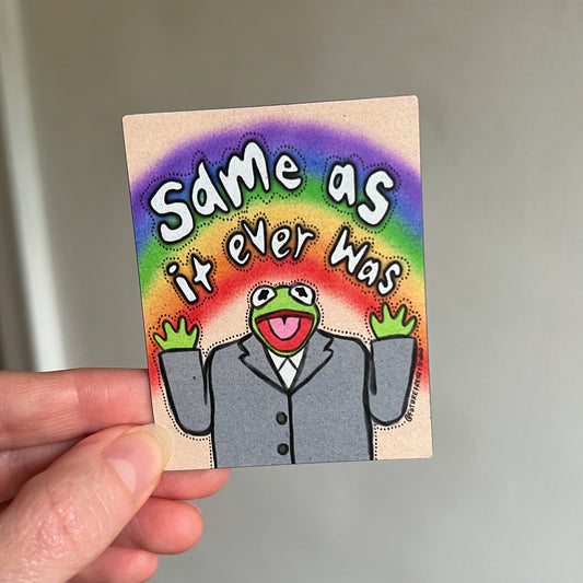 Kermie Byrne vinyl magnet
