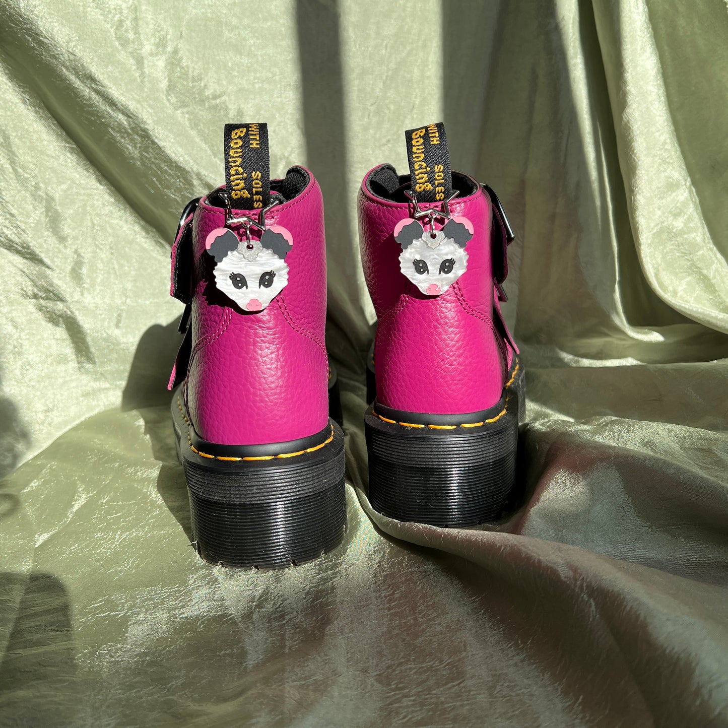 *SINGLE* Cutesy opossum boot charms
