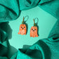 Pumpkin Ghost earrings