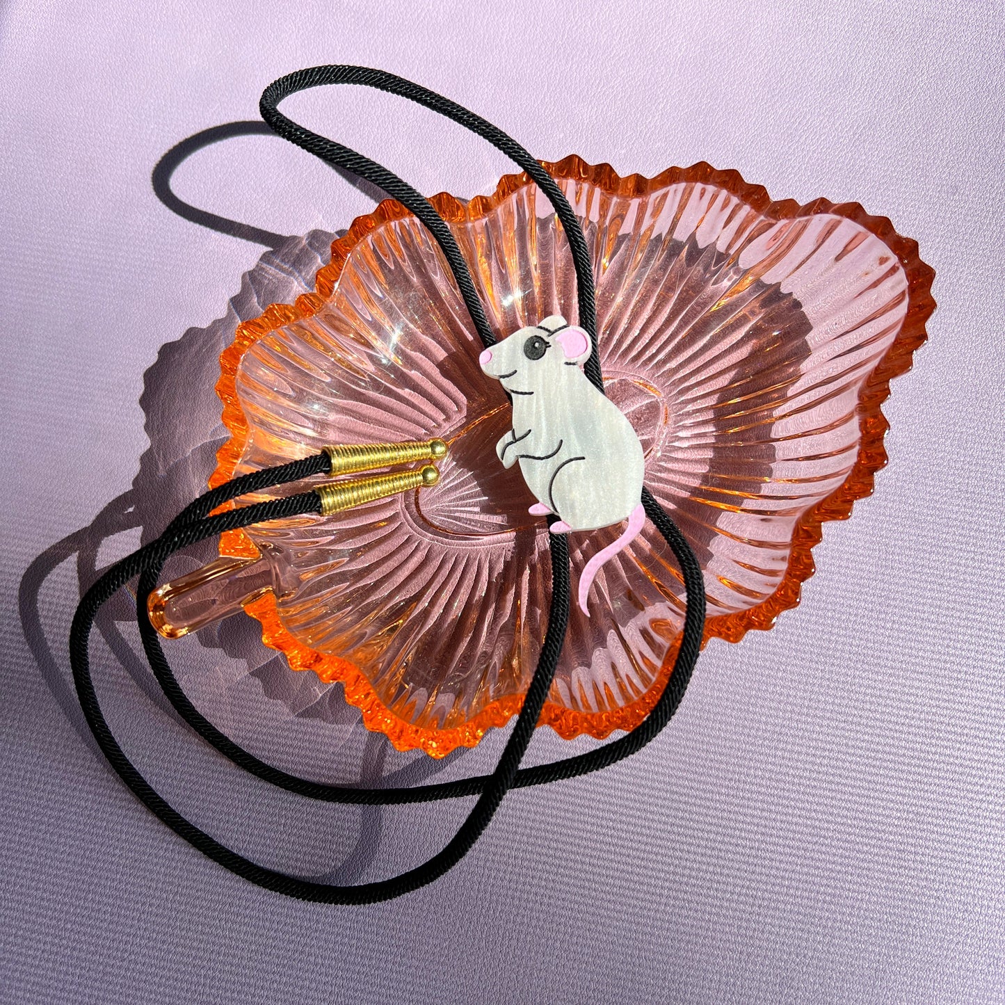 Rat bolo tie