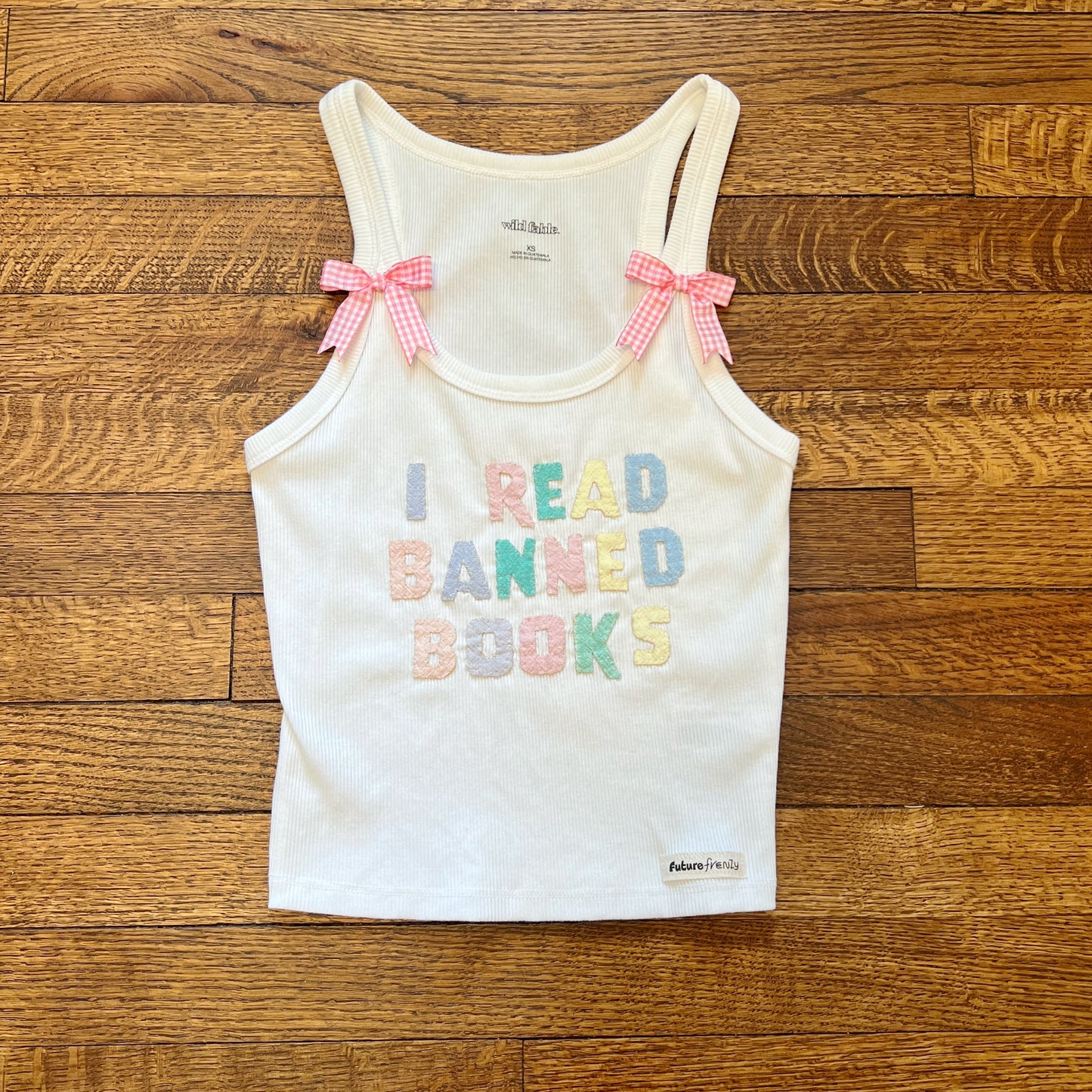 I read banned books tank top