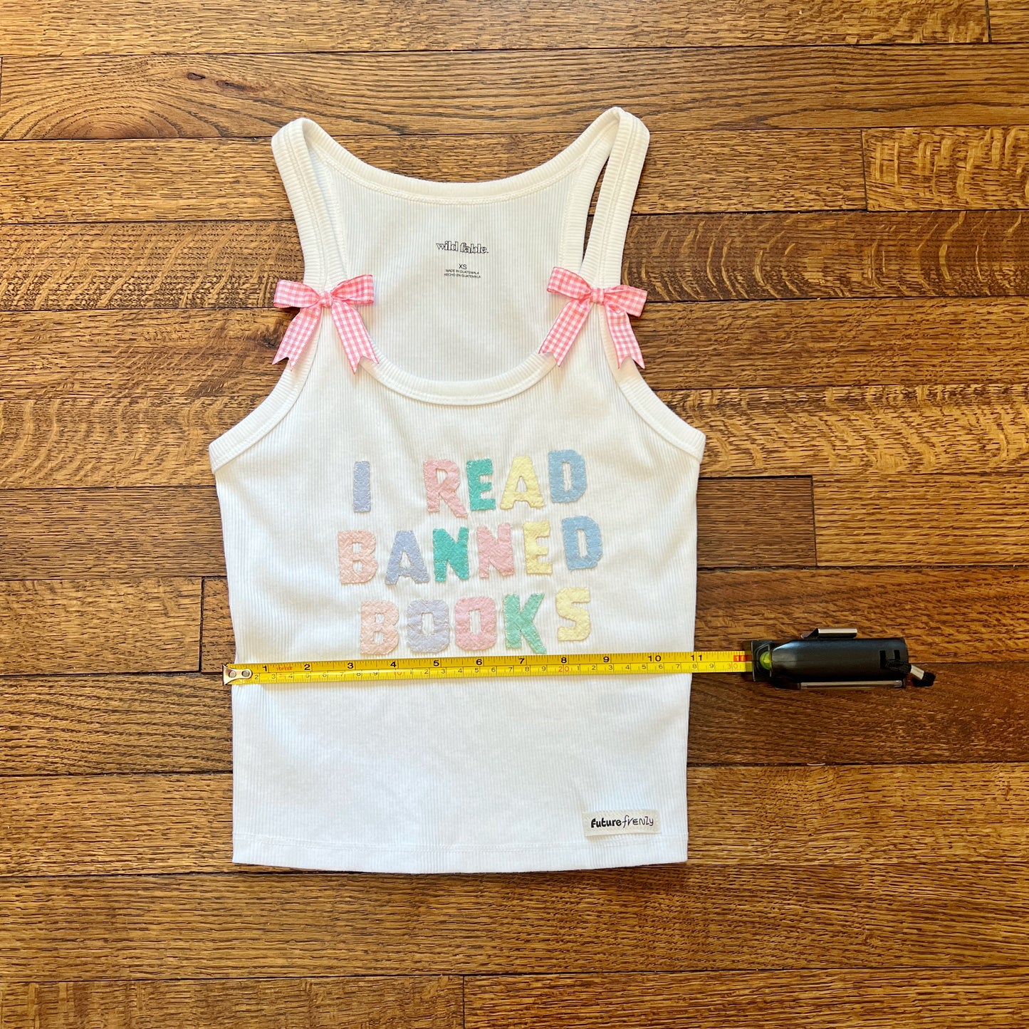 I read banned books tank top