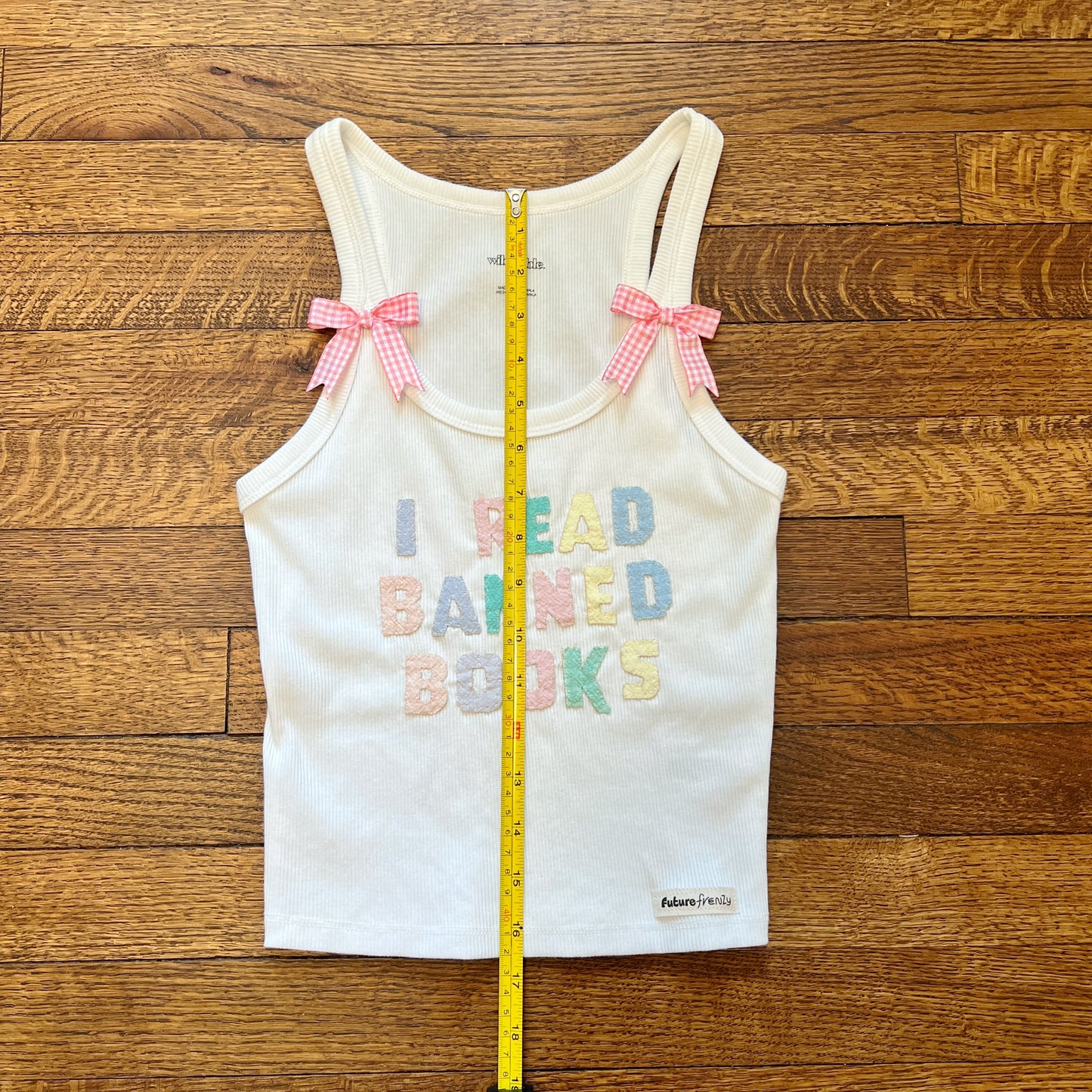 I read banned books tank top