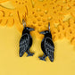 Black Raven earrings