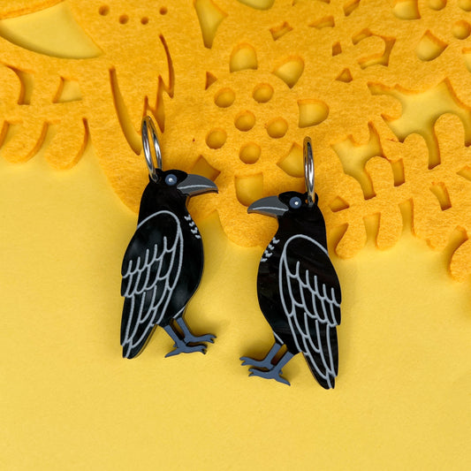 Black Raven earrings