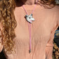Unhinged opossum bolo tie
