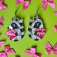 Feral raccoon *single earring*
