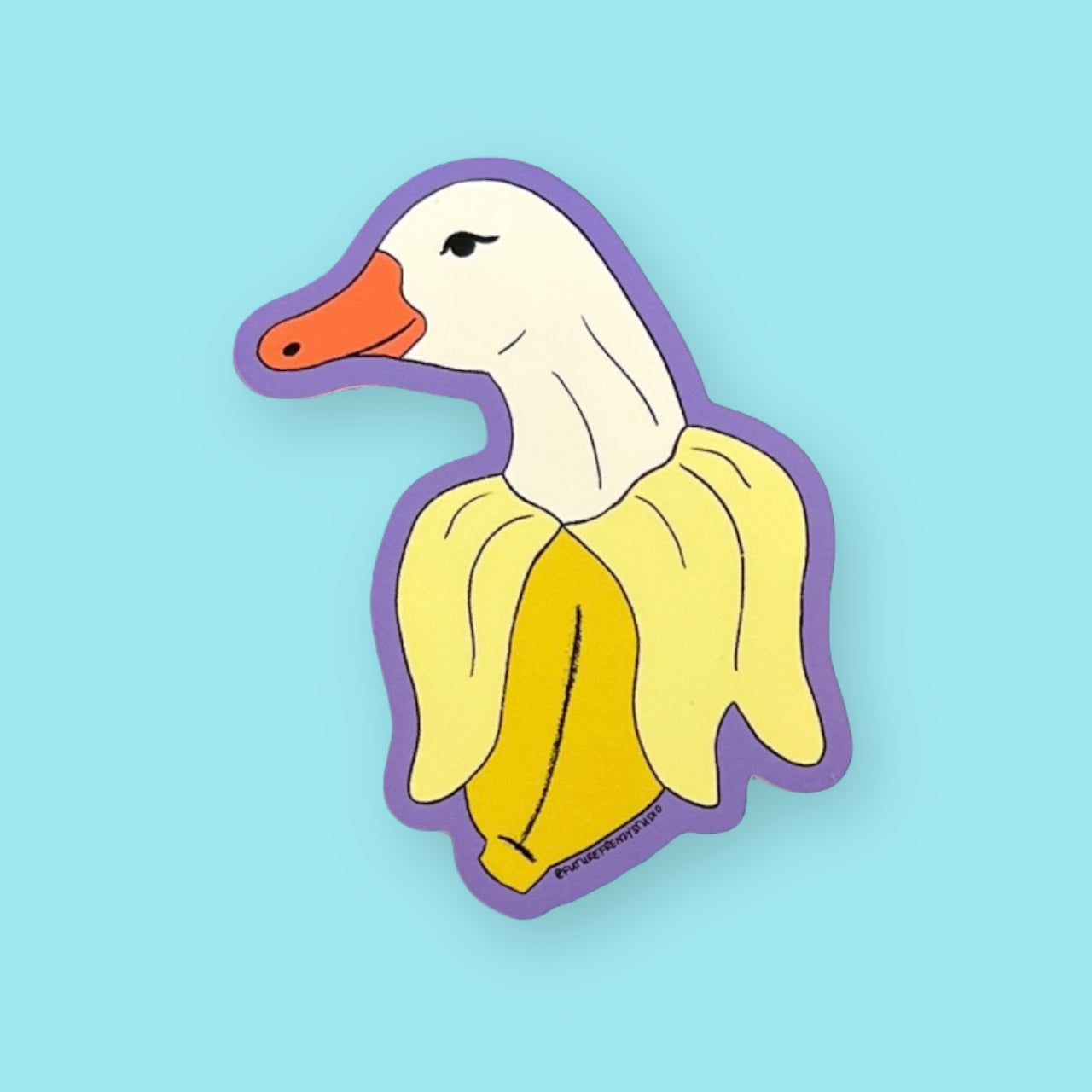 Ducknana sticker