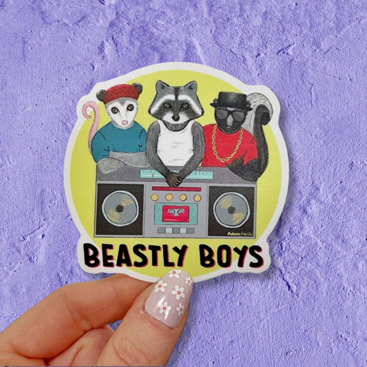 Beastly Boys sticker