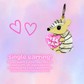 Yeehaw armadillo *single earring*