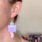 Edworm Booker earrings