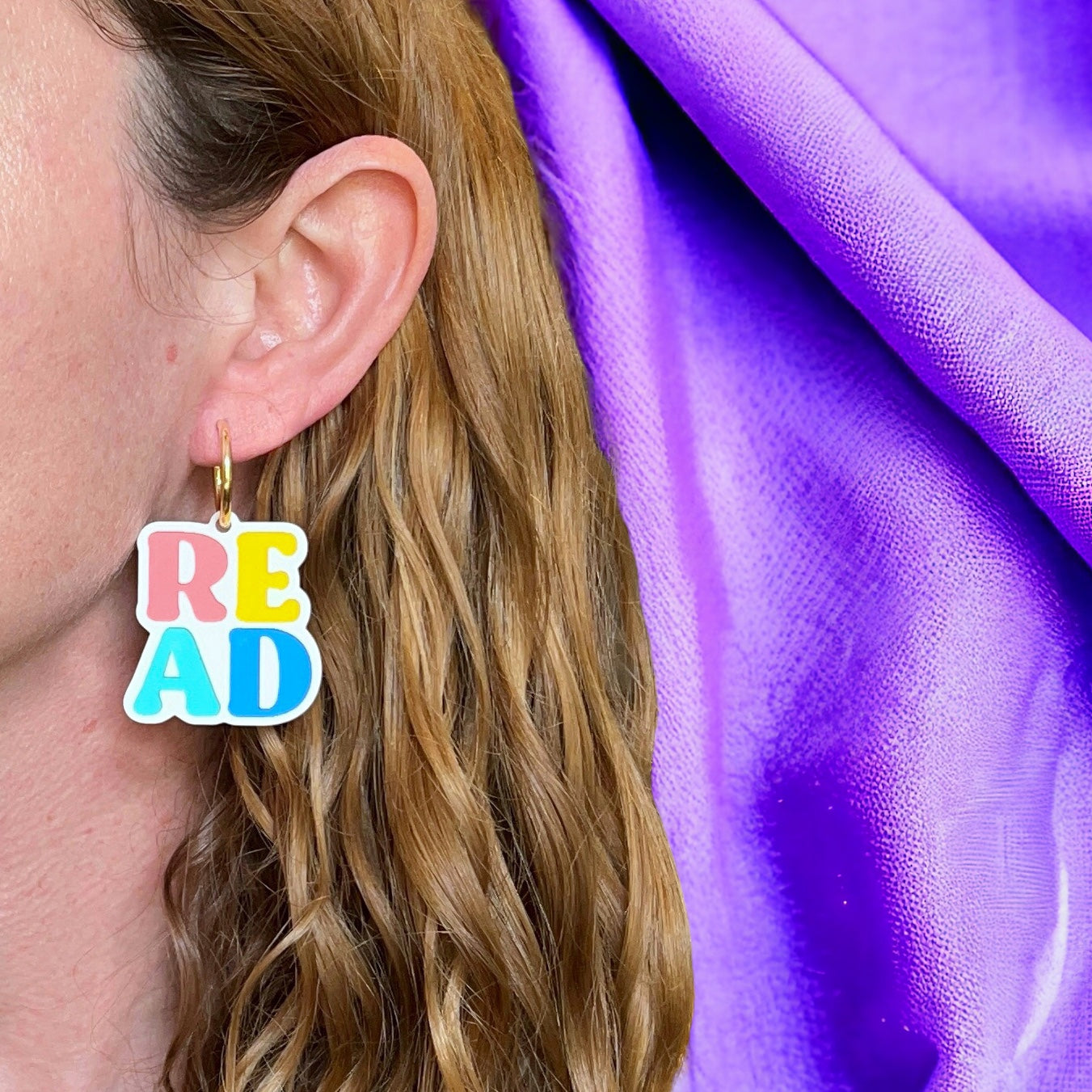 READ earrings