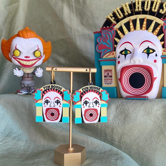 Funhouse earrings
