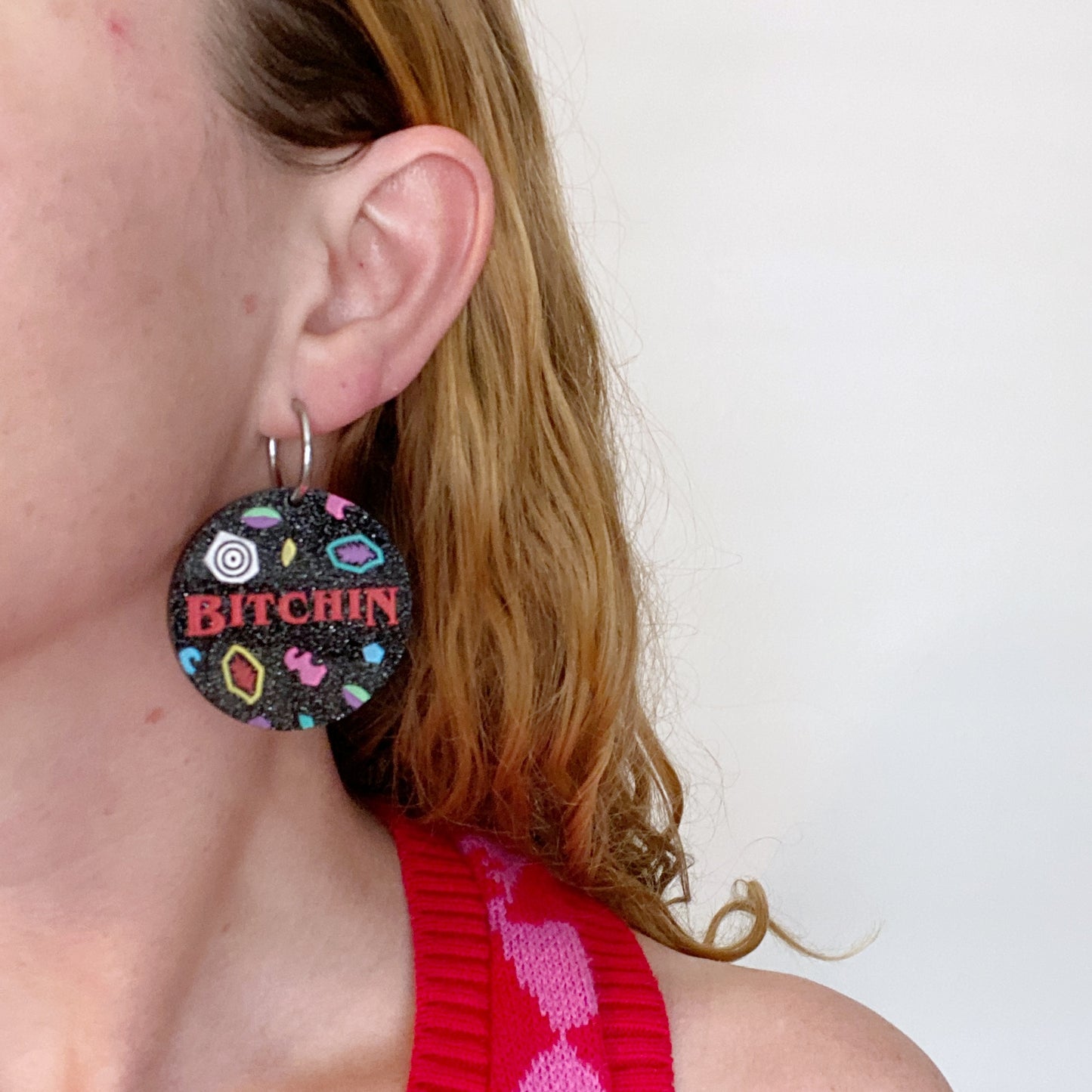 Bitchin earrings