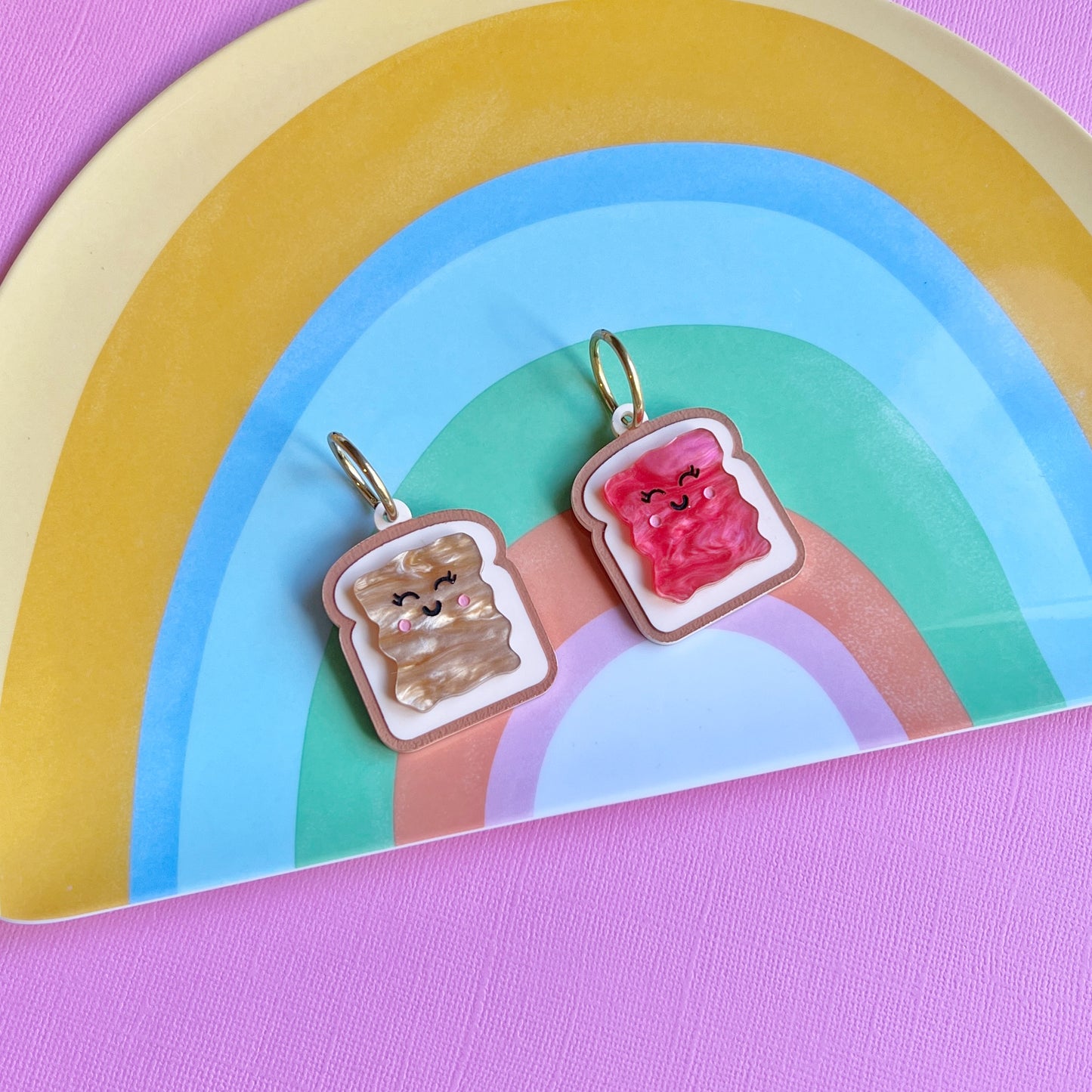PB&J earrings