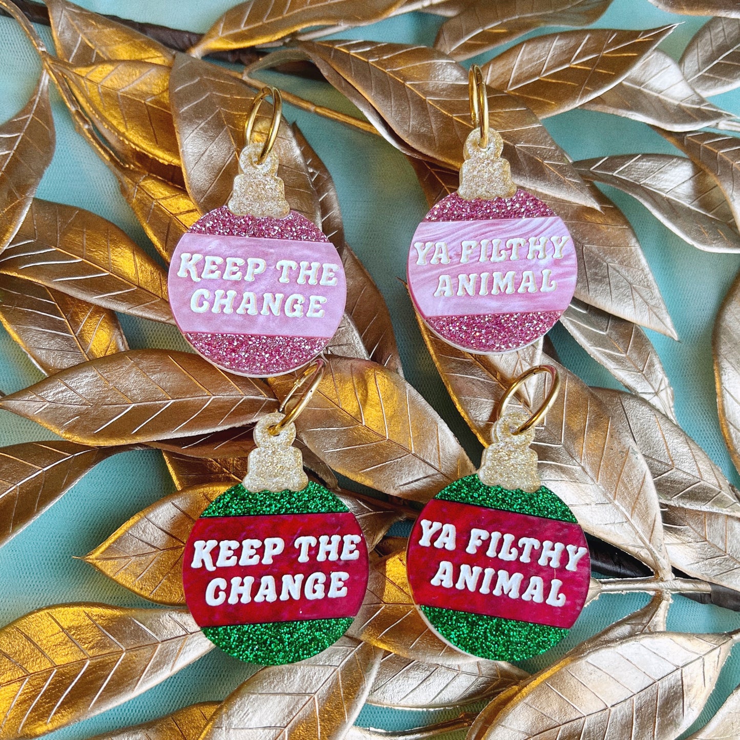 Filthy animal earrings